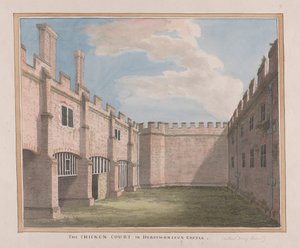 Herstmonceux Castle, East Sussex: Chicken Court