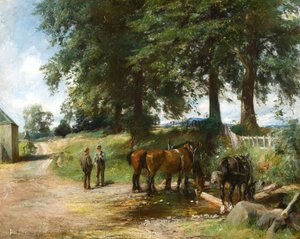Hevosten juotto
