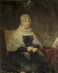 Mrs Wardin muotokuva, n. 1809 (öljy kankaalle)