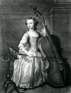 Benjamin Hallettin muotokuva (mezzotint) tekijältä James McArdell