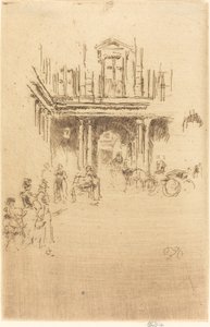 Palais Royalin kulma tekijältä James Abbott McNeill Whistler
