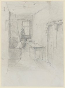 Keittiö Lutzelbourgissa tekijältä James Abbott McNeill Whistler