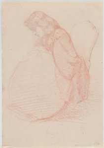 Kaksipuolinen piirustus Fumette ja Dancing Clowns tekijältä James Abbott McNeill Whistler