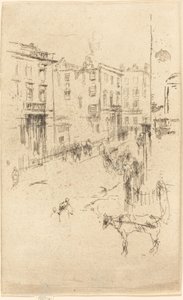 Alderney Street tekijältä James Abbott McNeill Whistler