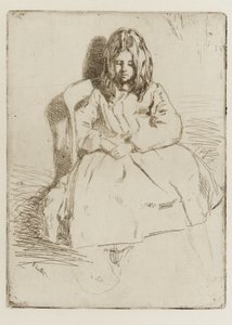 Annie, istuu tekijältä James Abbott McNeill Whistler
