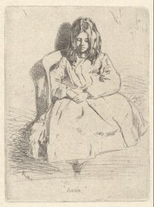 Annie, istuu tekijältä James Abbott McNeill Whistler