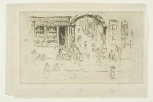 Archway, Bryssel tekijältä James Abbott McNeill Whistler