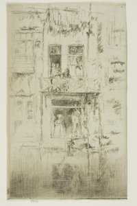 Parveke, Amsterdam tekijältä James Abbott McNeill Whistler