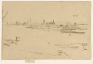 Battersea Morn tekijältä James Abbott McNeill Whistler