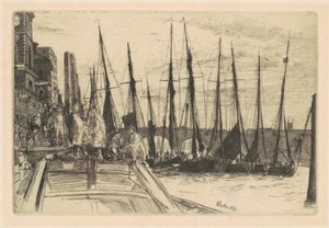 Billingsgate tekijältä James Abbott McNeill Whistler