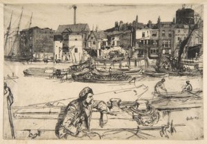 Black Lion Wharf tekijältä James McNeill Whistler