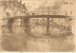 Bridge, Amsterdam tekijältä James Abbott McNeill Whistler