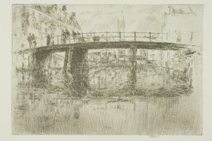 Bridge, Amsterdam tekijältä James Abbott McNeill Whistler