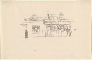 Chelsea kaupat tekijältä James Abbott McNeill Whistler