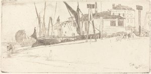 Chelsea Wharf tekijältä James Abbott McNeill Whistler