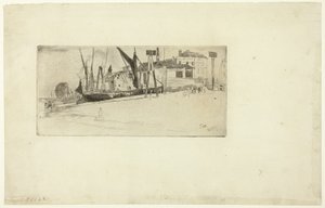 Chelsea Wharf tekijältä James Abbott McNeill Whistler