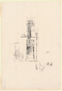 Kukot ja kanat, Hôtel Colbert tekijältä James Abbott McNeill Whistler