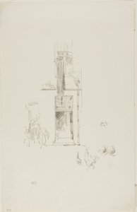 Kukot ja kanat, Hôtel Colbert tekijältä James Abbott McNeill Whistler