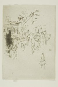Cutler Street, Houndsditch tekijältä James Abbott McNeill Whistler