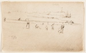 Dieppe tekijältä James McNeill Whistler