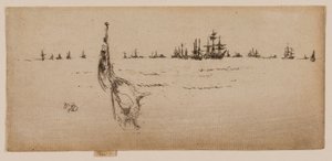 Lipun kastaminen tekijältä James McNeill Whistler