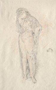 Verhottu hahmo seisoo tekijältä James McNeill Whistler