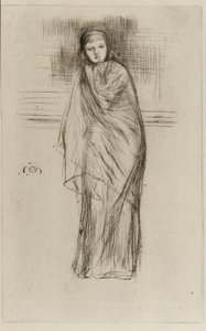 Drapoitu malli tekijältä James Abbott McNeill Whistler