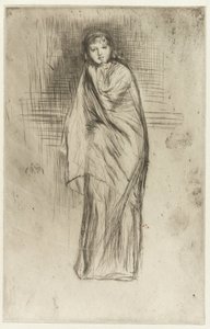 Drapoitu malli tekijältä James Abbott McNeill Whistler