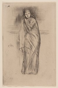 Drapoitu malli tekijältä James Abbott McNeill Whistler