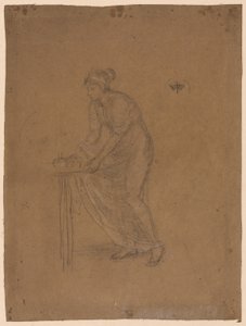 Drapattu malli tekijältä James McNeill Whistler