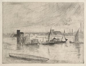 Varhainen aamu Battersea tekijältä James McNeill Whistler