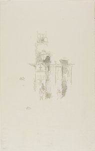 Sisäänkäynti portti tekijältä James Abbott McNeill Whistler