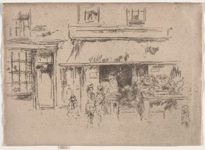 Exeter Street tekijältä James McNeill Whistler
