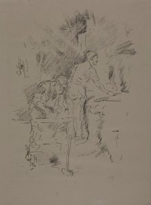 Isä ja poika tekijältä James Abbott McNeill Whistler