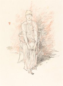 Figuuritutkimus väreissä tekijältä James Abbott McNeill Whistler