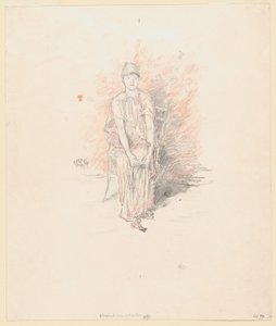 Figuuritutkimus väreissä tekijältä James Abbott McNeill Whistler