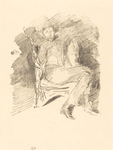 Firelight: Joseph Pennell, nro 1 tekijältä James Abbott McNeill Whistler
