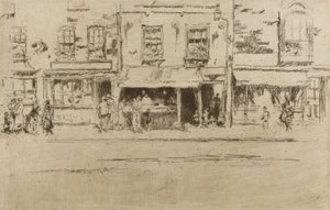 Kalakauppa, Chelsea tekijältä James Abbott McNeill Whistler