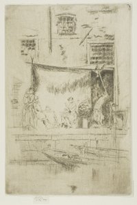 Hedelmäkioski tekijältä James Abbott McNeill Whistler