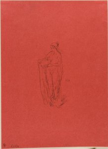 Tyttö kulhon kanssa tekijältä James McNeill Whistler