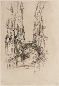 Gondoli sillan alla tekijältä James Abbott McNeill Whistler