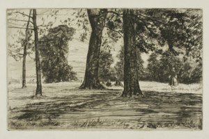 Greenwich Park tekijältä James Abbott McNeill Whistler