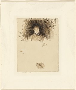 Tytön pää tekijältä James McNeill Whistler