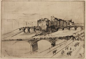 Isle of the City, Pariisi tekijältä James Abbott McNeill Whistler
