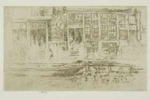 Juutalaiskortteli, Amsterdam tekijältä James McNeill Whistler