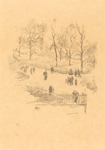 Kensington Gardens tekijältä James Abbott McNeill Whistler