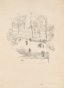 Kensington Gardens tekijältä James Abbott McNeill Whistler