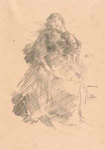 Kaunis laiska nainen tekijältä James Abbott McNeill Whistler