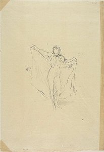 La Danseuse: Tutkimus alastonkuvasta tekijältä James Abbott McNeill Whistler