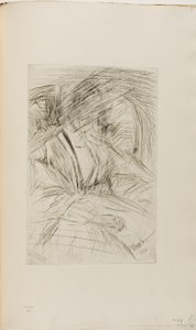 Nainen nojatuolissa tekijältä James Abbott McNeill Whistler